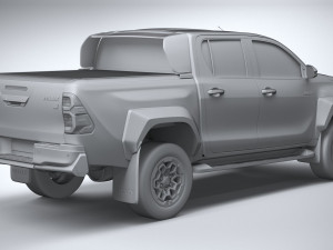 Toyota Hilux GR Sport 2 2024 3D 모델