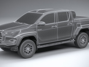 Toyota Hilux GR Sport 2 2024 3D 모델
