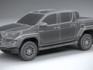 Toyota Hilux GR Sport 2 2024 3D Model