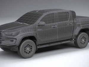 Toyota Hilux GR Sport 2 2024 3D Model