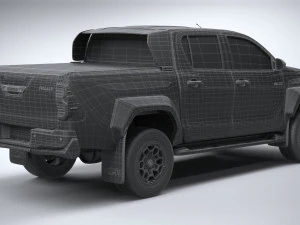 Toyota Hilux GR Sport 2 2024 3D Model