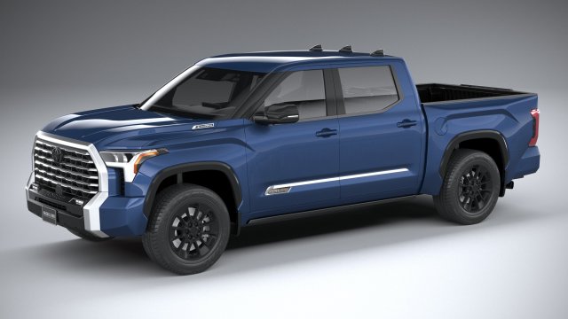 Toyota Tundra 1794 Limited Edition 2024 Modelo 3D .c4d .max .obj .3ds .fbx .stl .blend 