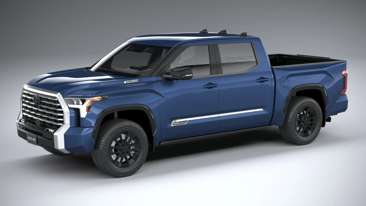 Toyota Tundra 1794 Limited Edition 2024 3D Model .c4d .max .obj .3ds .fbx .stl .blend 