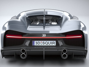 Bugatti Chiron Super Sport 2022 3Dモデル