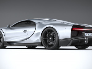 Bugatti Chiron Super Sport 2022 3Dモデル