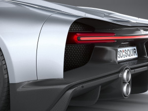 Bugatti Chiron Super Sport 2022 3Dモデル