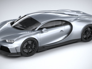 Bugatti Chiron Super Sport 2022 3Dモデル