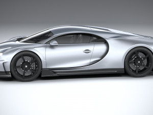 Bugatti Chiron Super Sport 2022 3Dモデル