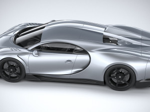 Bugatti Chiron Super Sport 2022 3Dモデル