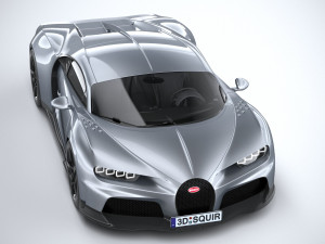 Bugatti Chiron Super Sport 2022 3Dモデル