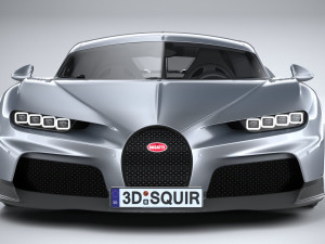 Bugatti Chiron Super Sport 2022 3Dモデル
