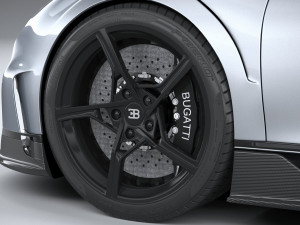 Bugatti Chiron Super Sport 2022 3Dモデル