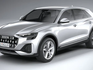 Audi Q8 Basic 2024 3D Model