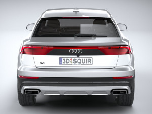 Audi Q8 Basic 2024 3D Модель