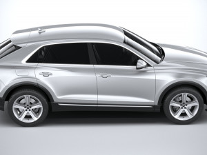 Audi Q8 Basic 2024 3D Модель