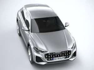 Audi Q8 Basic 2024 3D Model