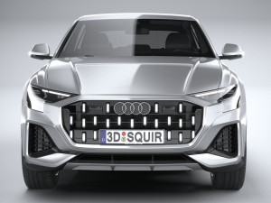 Audi Q8 Basic 2024 3D Модель