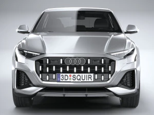 Audi Q8 Basic 2024 3D Model
