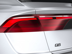 Audi Q8 Basic 2024 3D Модель