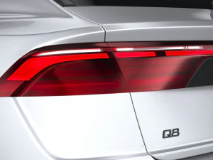Audi Q8 Basic 2024 3D Model