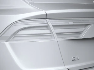 Audi Q8 Basic 2024 3D Model