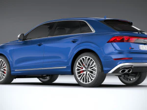 Audi SQ8 2024 3D Model
