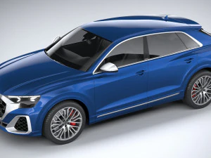 Audi SQ8 2024 3D Model