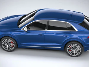 Audi SQ8 2024 3D Model