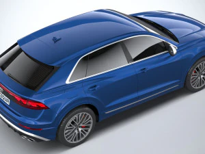 Audi SQ8 2024 3D Model