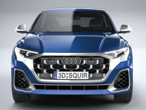 Audi SQ8 2024 3D Model