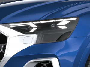 Audi SQ8 2024 3D Model