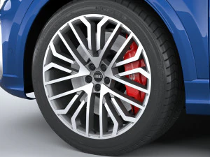 Audi SQ8 2024 3D Model