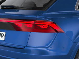Audi SQ8 2024 3D Model