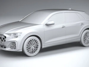 Audi SQ8 2024 3D Model