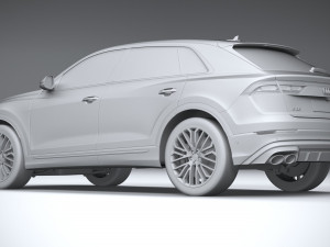 Audi SQ8 2024 Modèle 3D