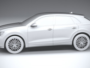 Audi SQ8 2024 Modèle 3D