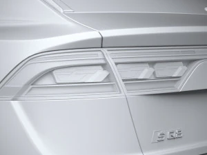 Audi SQ8 2024 3D Model