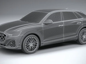 Audi SQ8 2024 3D Model