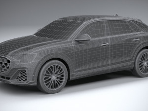 Audi SQ8 2024 Modèle 3D