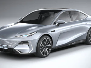 Geely Galaxy E8 2024 3D Model