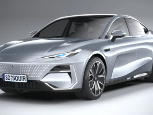 Geely Galaxy E8 2024 3D Model