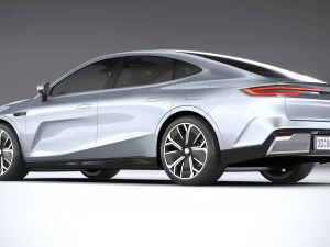 Geely Galaxy E8 2024 3D Model