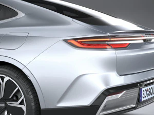 Geely Galaxy E8 2024 3D Model