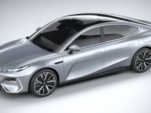 Geely Galaxy E8 2024 3D Model