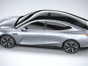 Geely Galaxy E8 2024 3D Model