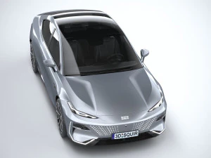 Geely Galaxy E8 2024 3D Model