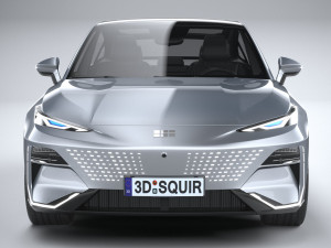 Geely Galaxy E8 2024 Modello 3D