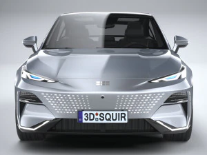 Geely Galaxy E8 2024 3D Model