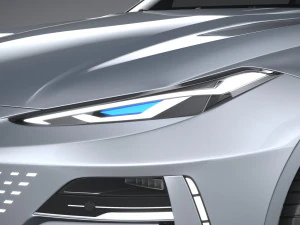 Geely Galaxy E8 2024 3D Model