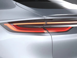 Geely Galaxy E8 2024 3D Model